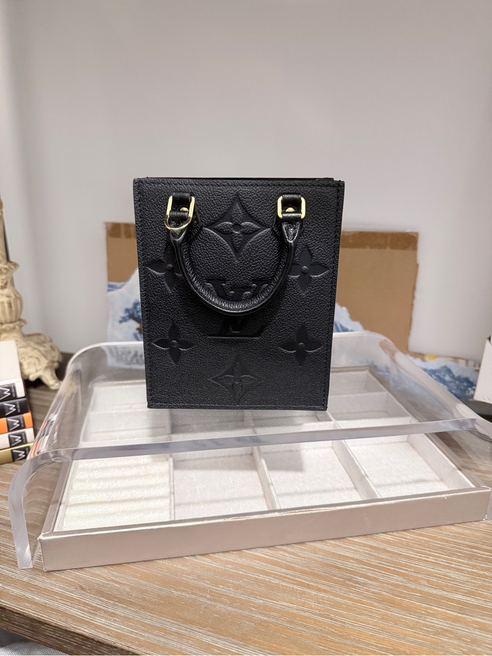 Louis Vuitton Black Mini On The Go.